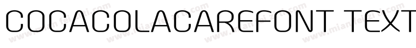 COCACOLACAREFONT TEXTMEDIUM GB1字体转换